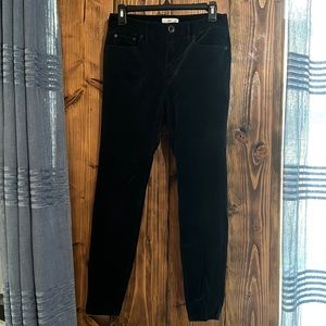 Vineyard Vines Black Skinny Corduroy Jeans